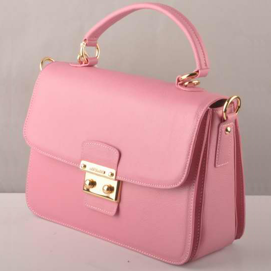 7431 Miu Miu Tote Borse in pelle 7431 rosa